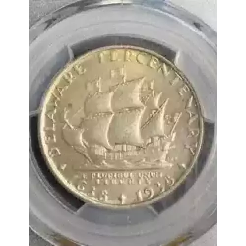 Classic Commemorative Silver--- Delaware Tercentenary 1936 -Silver- 0.5 Dollar (3)