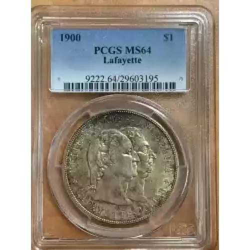 Classic Commemorative Silver--- Lafayette Dollar 1900