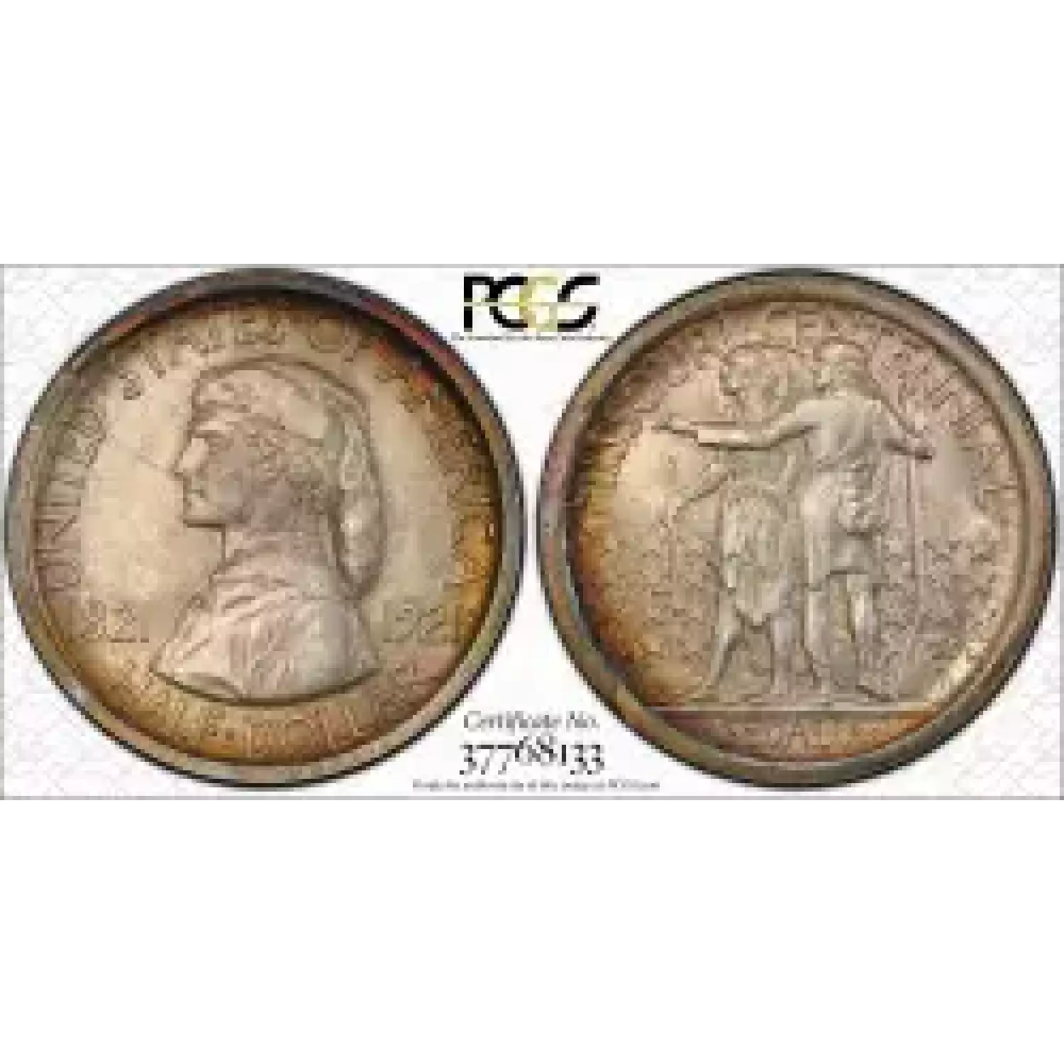 Classic Commemorative Silver--- Missouri Centennial 1921 -Silver- 0.5 Dollar (3)