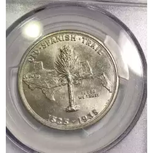 Classic Commemorative Silver--- Old Spanish Trail 1935 -Silver- 0.5 Dollar (5)