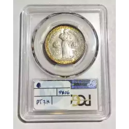 Classic Commemorative Silver--- Roanoke Island, North Carolina, 350th Anniversary 1937 -Silver- 0.5 Dollar (2)