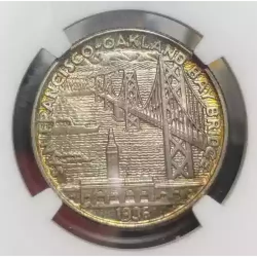 Classic Commemorative Silver--- San Francisco - Oakland Bay Bridge Opening 1936 -Silver- 0.5 Dollar (3)