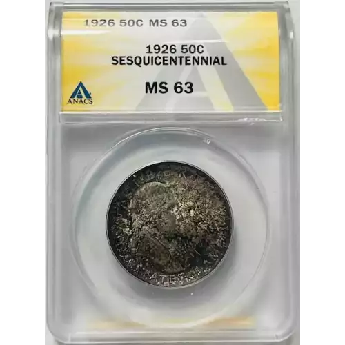 Classic Commemorative Silver--- Sesquicentennial of American Independence 1926 -Silver- 0.5 Dollar