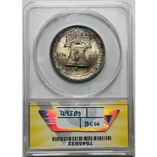 Classic Commemorative Silver--- Sesquicentennial of American Independence 1926 -Silver- 0.5 Dollar