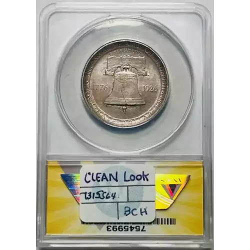 Classic Commemorative Silver--- Sesquicentennial of American Independence 1926 -Silver- 0.5 Dollar