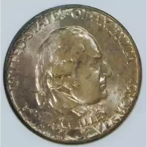 Classic Commemorative Silver--- Vermont Sesquicentennial 1927-Silver- 0.5 Dollar