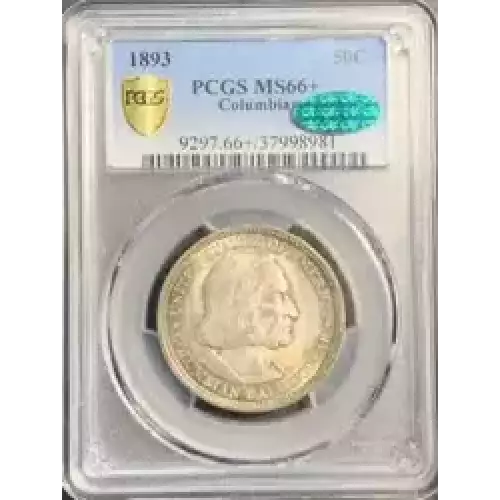 Classic Commemorative Silver--- World's Columbian Exposition Half Dollar 1892 - 1893 -Silver- 0.5 Dollar