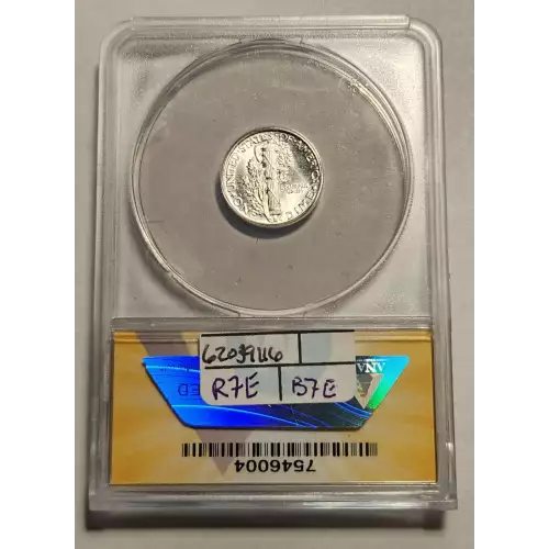 Dimes---Winged Liberty Head or Mercury 1916-1945 -Silver- 1 Dime (2)