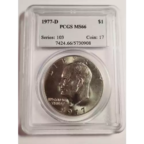 Dollars---Eisenhower 1971-1978 Copper-Nickel- 1 Dollar