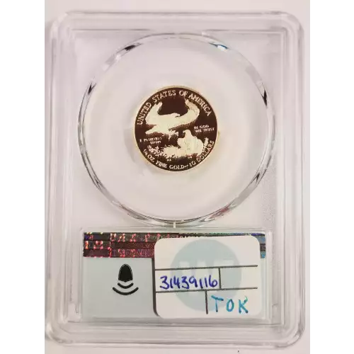 Gold Bullion-Gold Eagles--$10 Gold Eagle 1/4 oz -Gold- 10 Dollar