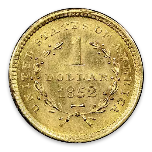 Gold Dollar (1849 - 1889) - AU