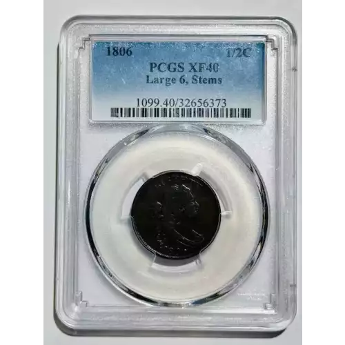 Half Cent Draped Bust-1800-08 -Copper