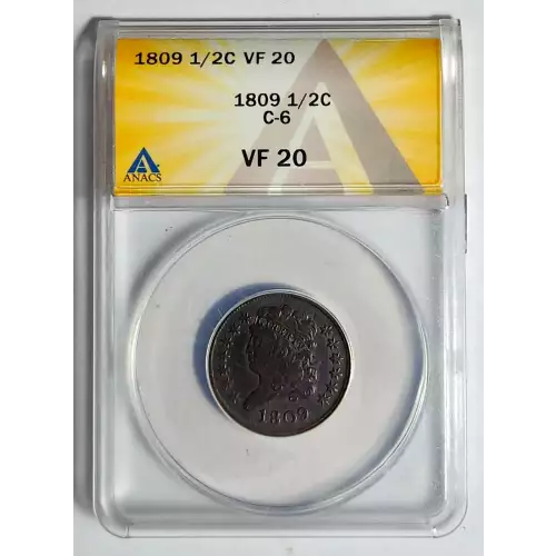 Half Cents -Classic Head 1809-36 -Copper