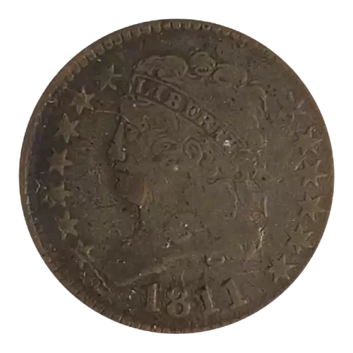 Half Cents -Classic Head 1809-36 -Copper