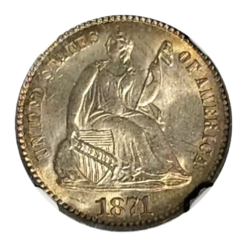 Half Dimes---Liberty Seated 1837-1873-Silver- 0.5 Dime