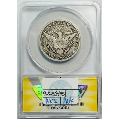 Half Dollars---Barber 1892-1915 -Silver- 0.5 Dollar
