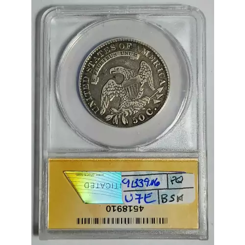 Half Dollars---Capped Bust, Lettered Edge 1807-1836 -Silver- 0.5 Dollar (2)