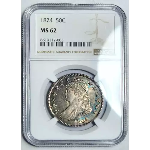 Half Dollars---Capped Bust, Lettered Edge 1807-1836 -Silver- 0.5 Dollar