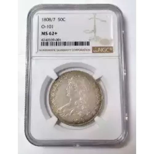 Half Dollars Capped Bust, Lettered Edge