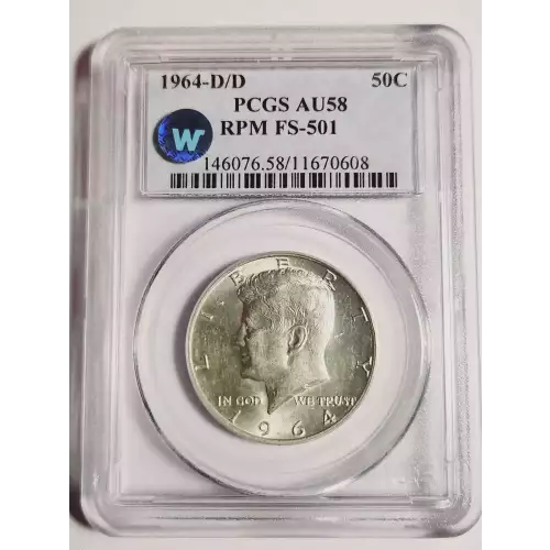 Half Dollars - Kennedy 1964