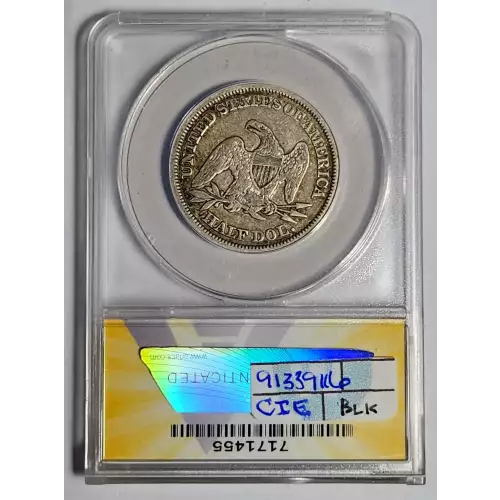 Half Dollars---Liberty Seated 1839-1891 -Silver- 0.5 Dollar (2)