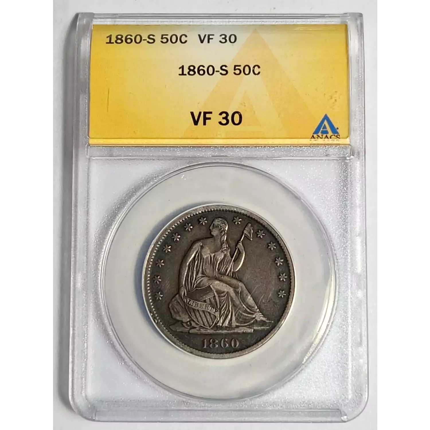 Half Dollars---Liberty Seated 1839-1891 -Silver- 0.5 Dollar