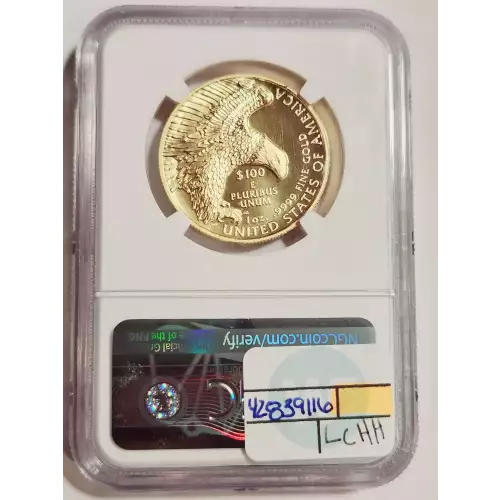 High Relief $100 Gold