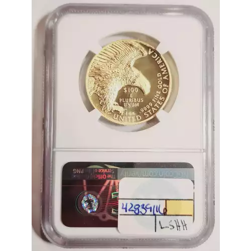 High Relief $100 Gold
