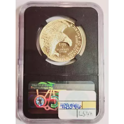 High Relief $100 Gold