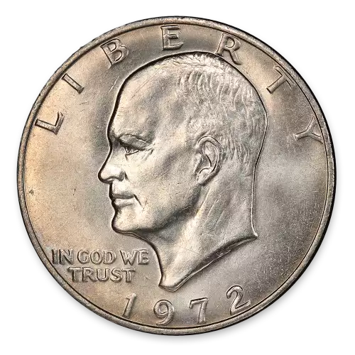 Ike Dollar (1971 - 1978) – BU  - Clad