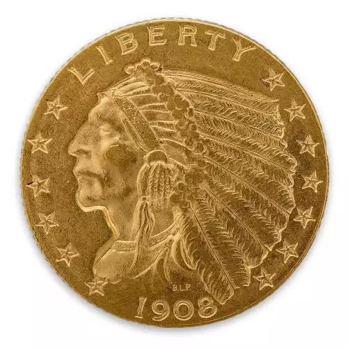 Indian $5 (1908 - 1929) - Proof