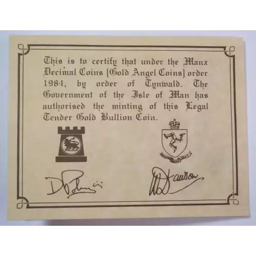 ISLE OF MAN Gold 1/10 ANGEL (5)