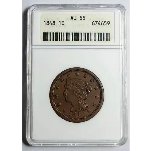 Large Cents - Braided Hair Cent (1839-1857)