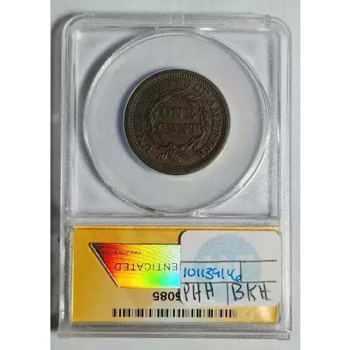 Large Cents - Braided Hair Cent (1839-1857)