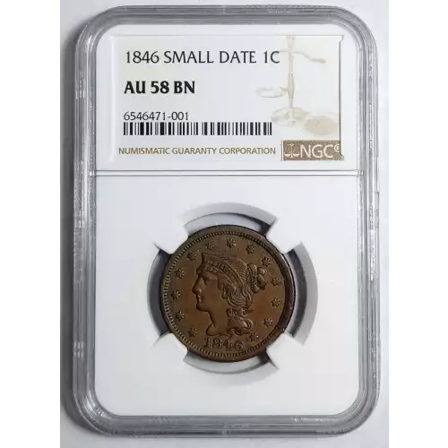 Large Cents - Braided Hair Cent (1839-1857)