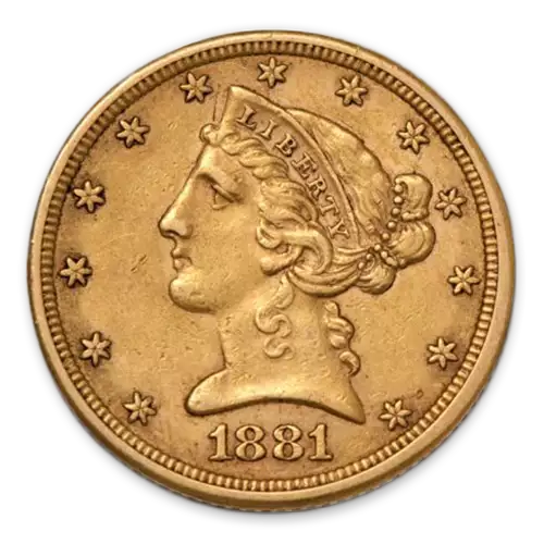 Liberty Head $10 (1838 - 1907) - XF