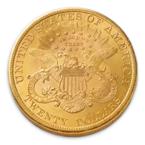 Liberty Head $20 (1849 - 1907) - XF