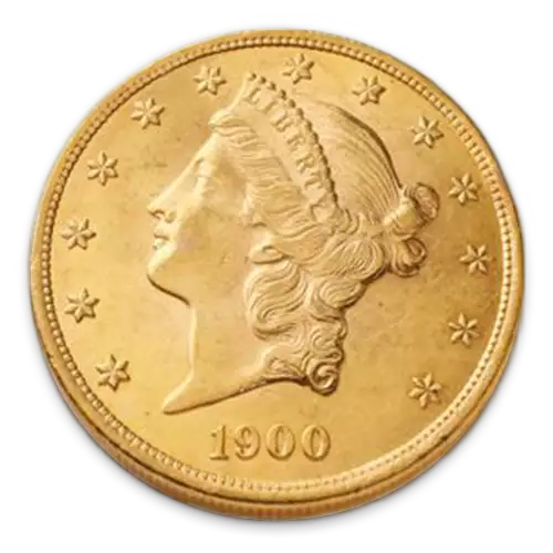 Liberty Head $20 (1849 - 1907) - XF
