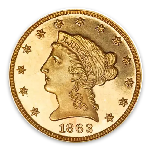 Liberty Head $2.5 (1840 - 1907) - Proof