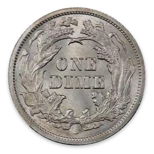 Liberty Seated Dime (1837 - 1891) - AU
