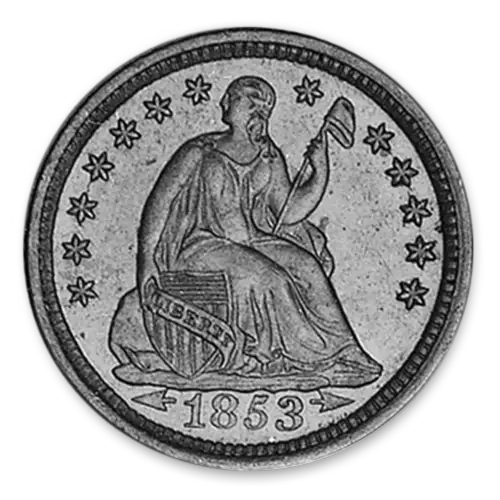 Liberty Seated Half Dime (1837 - 1873) - XF