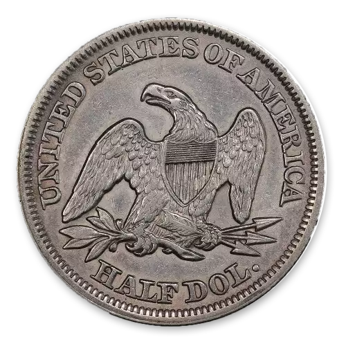 Liberty Seated Half Dollar (1839 - 1891) - XF