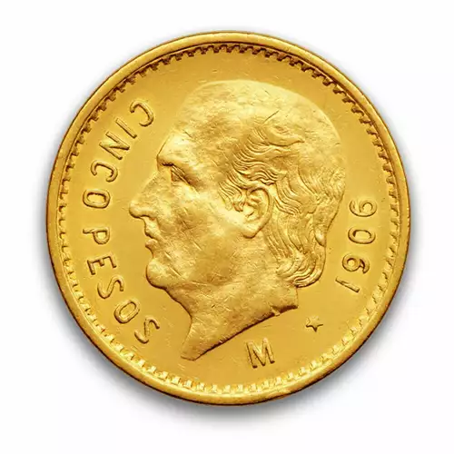 Mexico 5 Peso Gold Coin  (2)