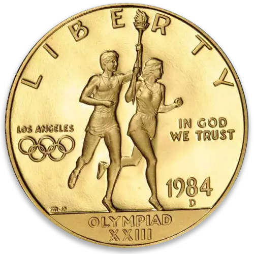 Modern Gold Commemorative (1984 to Date) - $10 - Circ - Random Design (2)