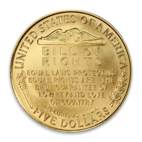 Modern Gold Commemorative (1984 to Date) - $5 - Circ - Random Design (2)