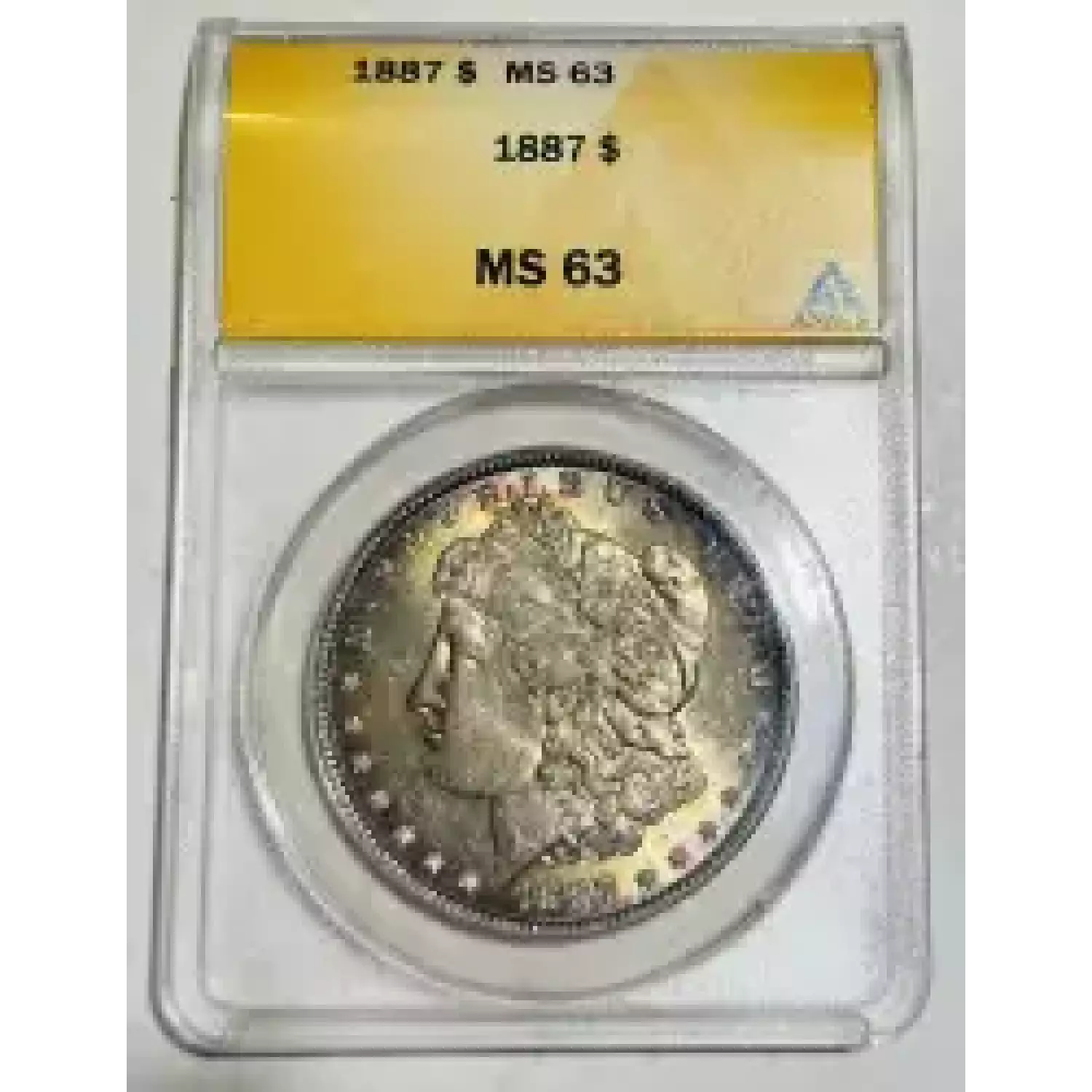 1887 Morgan Silver Dollar ANACS MS-63 - Bob Paul Rare Coins