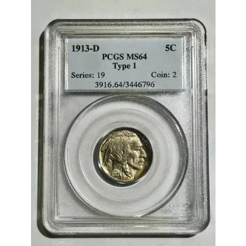 Nickel Five Cent Pieces-Indian Head or Buffalo