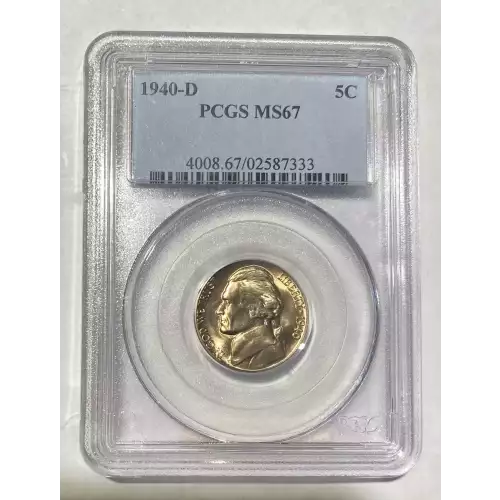 Nickel Five Cent Pieces-Jefferson