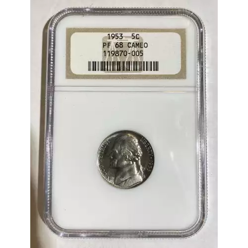 Nickel Five Cent Pieces-Jefferson