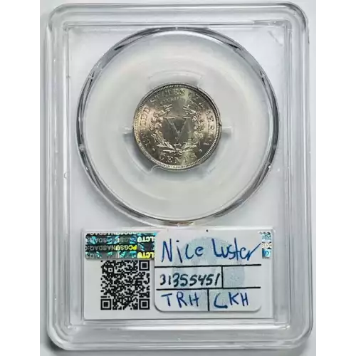 Nickel Five Cent Pieces-Liberty Head 1883-1913
